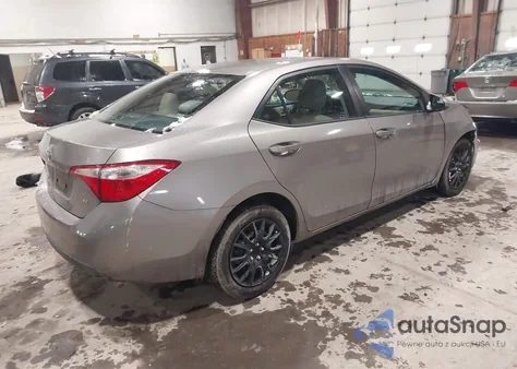 2015 Toyota Corolla Le from USA, damaged, VIN 5YFBURHE8FP329271